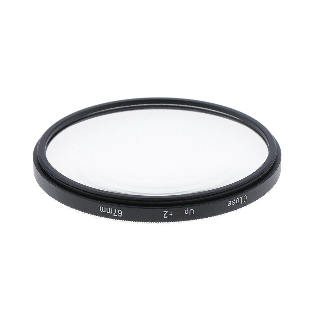 Macro Close Up Lens Filter 67mm +2 for Sony 85mm 24-70 18-200 18-135 28-75mm