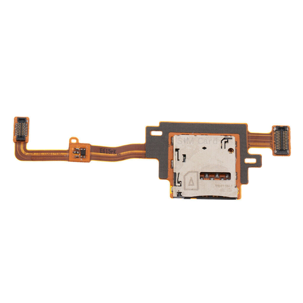 Sim Card Reader Holder Slot Flex Cable Ribbon For   Galaxy T800 T801