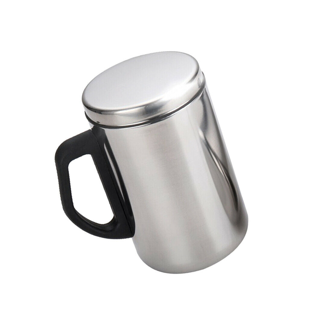 2Pcs Stainless Steel Outdoor Heated Hot Water Kettle Cup Tool