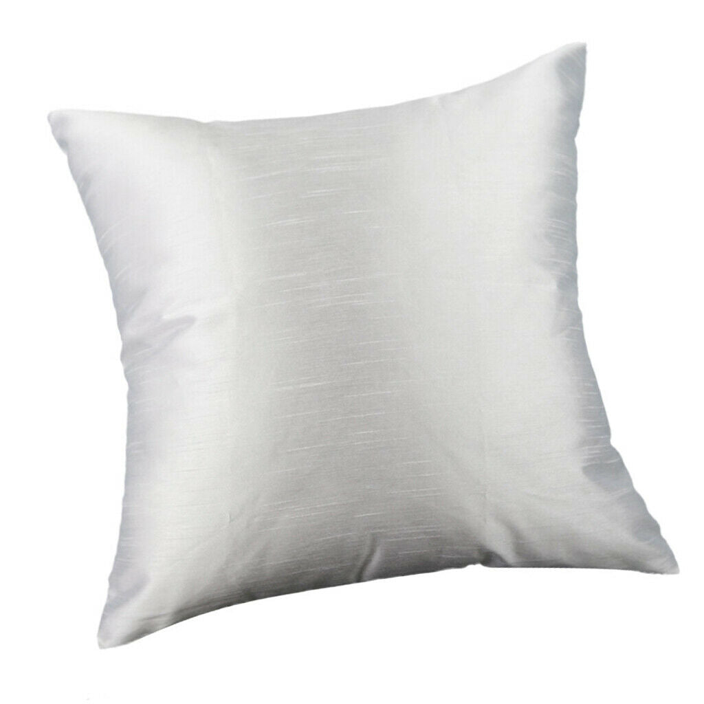 2 Pieces Solid Color Pillow Case 60X60cm, Easy to Remove, Machine Washable