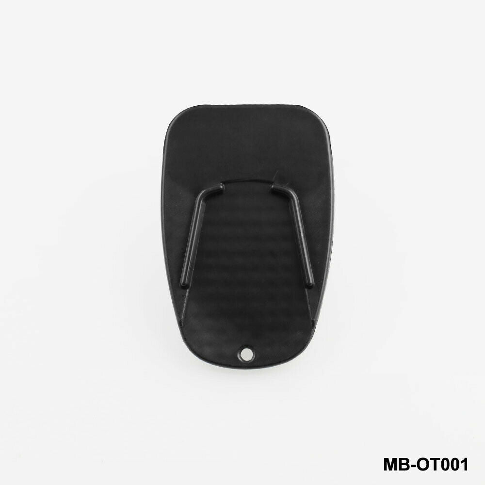 Motorcycle Bike Kickstand Plate Base Bike Side Stand Grip Support Foot Pad Base