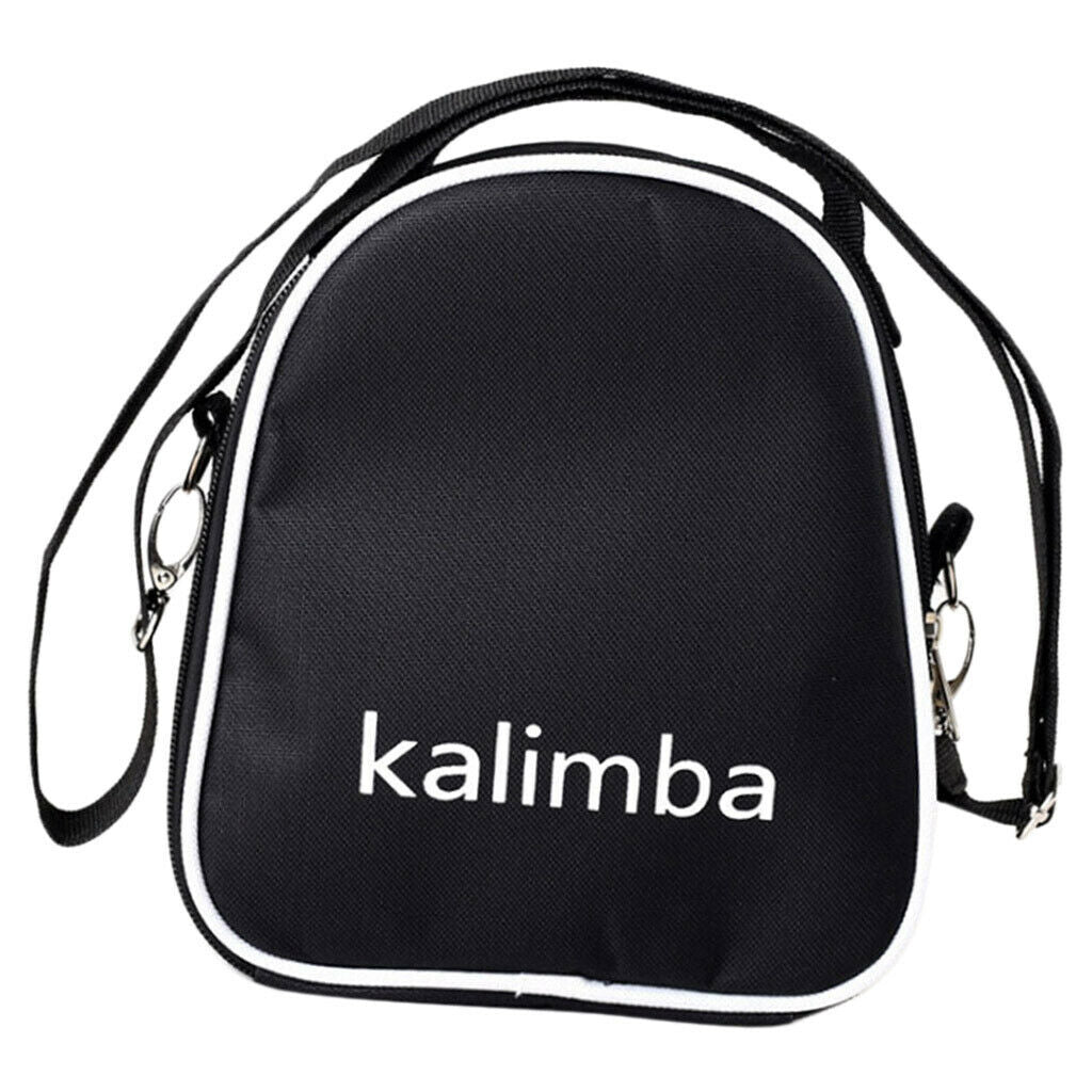 Kalimba Shoulder Bag Soft Case Oxford Cloth For 17/10/15 Key Finger Piano