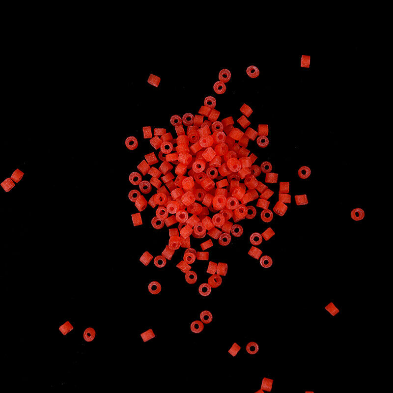 12bags/set=2400pcs Red Fishing Accessories Tackle Rubber Band For Bloodwor.l8