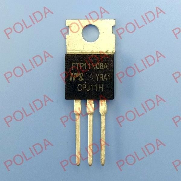 5PCS  MOSFET Transistors IPS TO-220 FTP11N08A FTP11NO8A