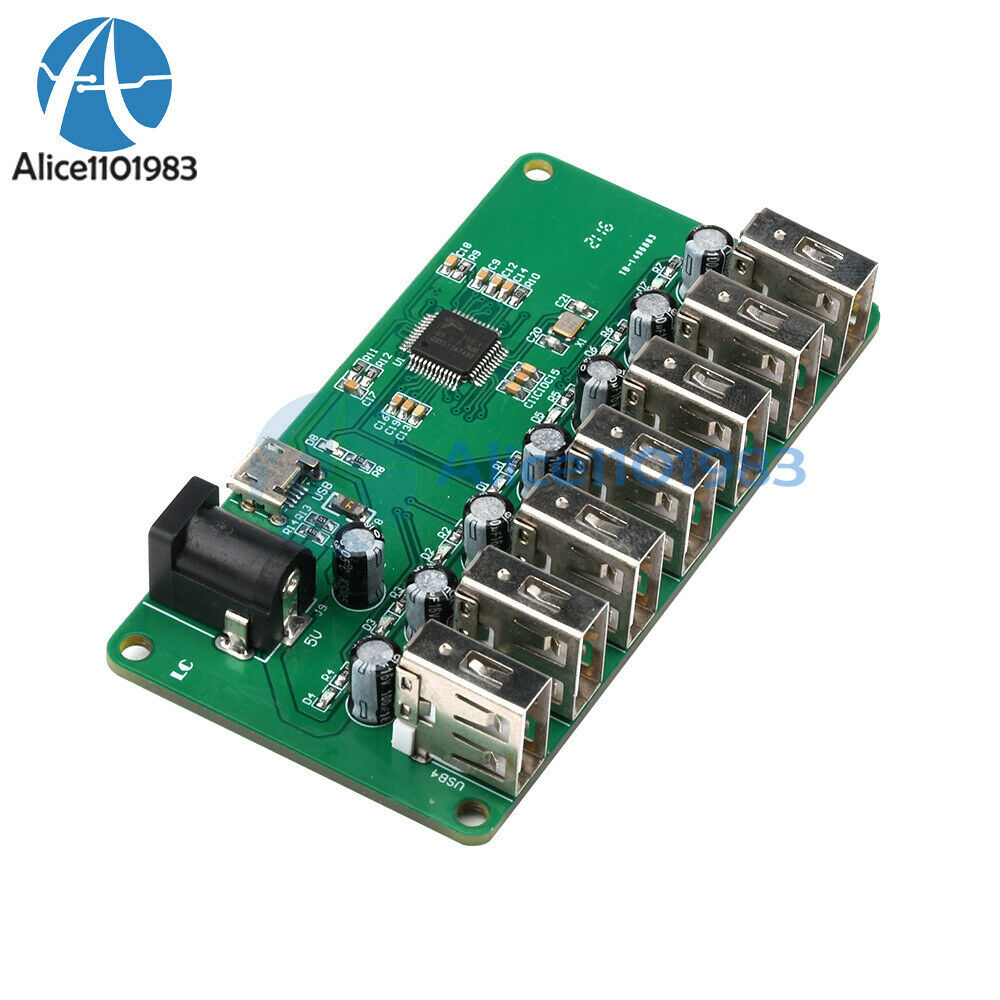 USB 2.0 HUB 1 to 7 Port Hub USB Expansion Module MTT Chip 7 USB Interface