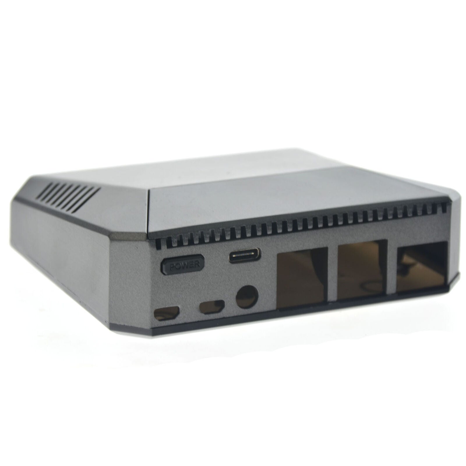 Argon One Mini Computer Black Aluminum Alloy Case With Fan For Raspberry Pi 4B