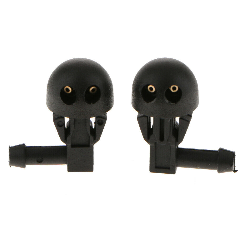 1 Pair Windscreen Windsheild Wiper Washer Spray Jet Nozzles For PEUGEOT 206