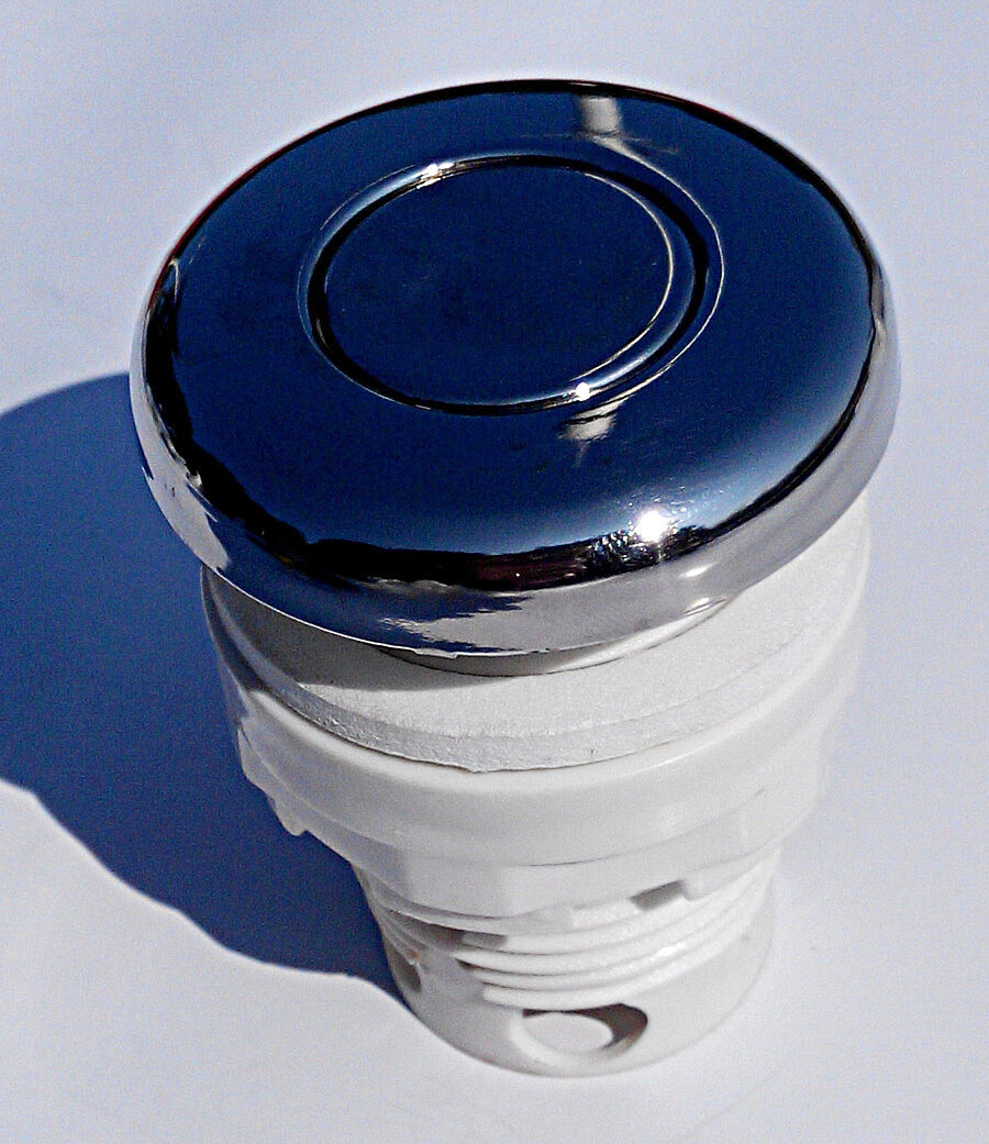 stainless steel Air Button Bath Spa Tub Pump Blower Control ,On Off PUSH BUTTON