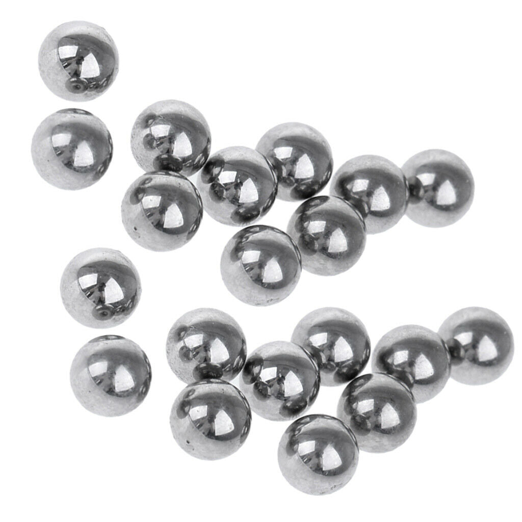 20pcs Universal Replacement Bicycle Steel Balls for Bicycle, Mountain Bike,