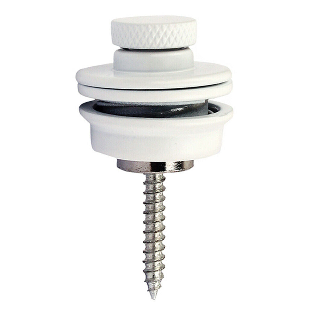 Guitar Flat Head Strap Lock Button