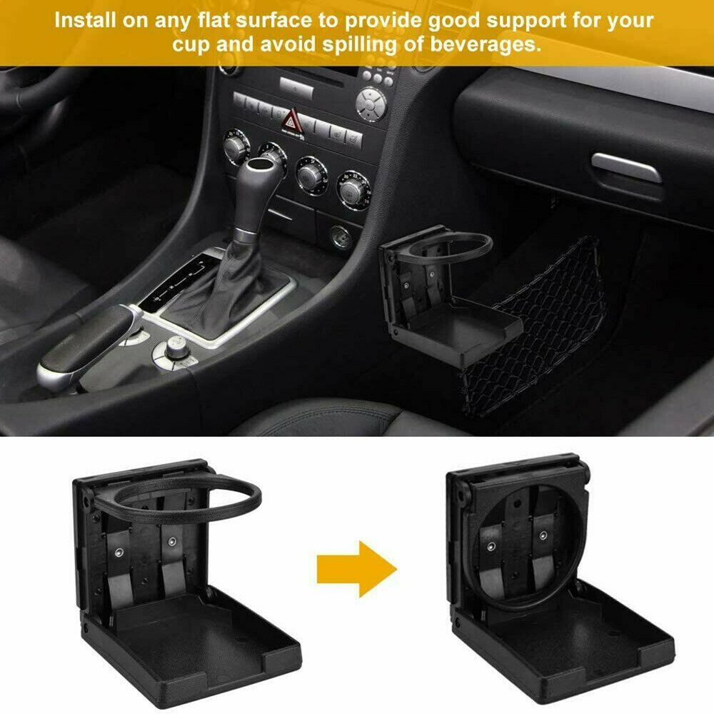 Universal Adjustable Car Van Folding Cup Holder Drink Holders for Auto Car Truck