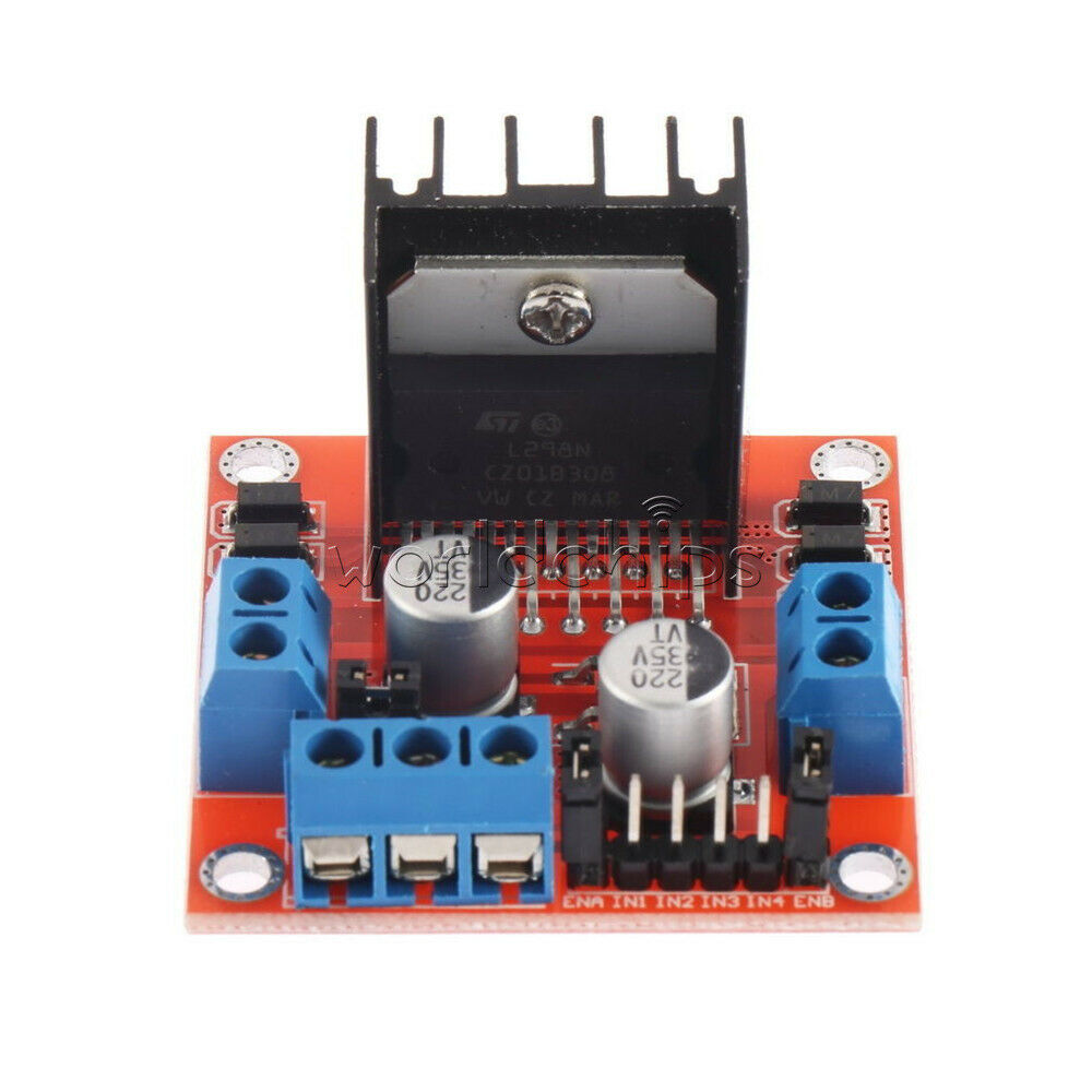 L298N 25W Stepper Motor Controller Dual H-Bridge Drive Board Module For Arduino