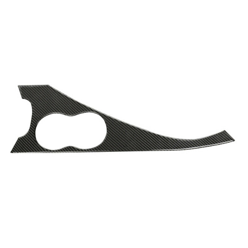 For Infiniti Q50 2014-2019 Carbon Fiber Water Cup Holder Panel Cover Decorative