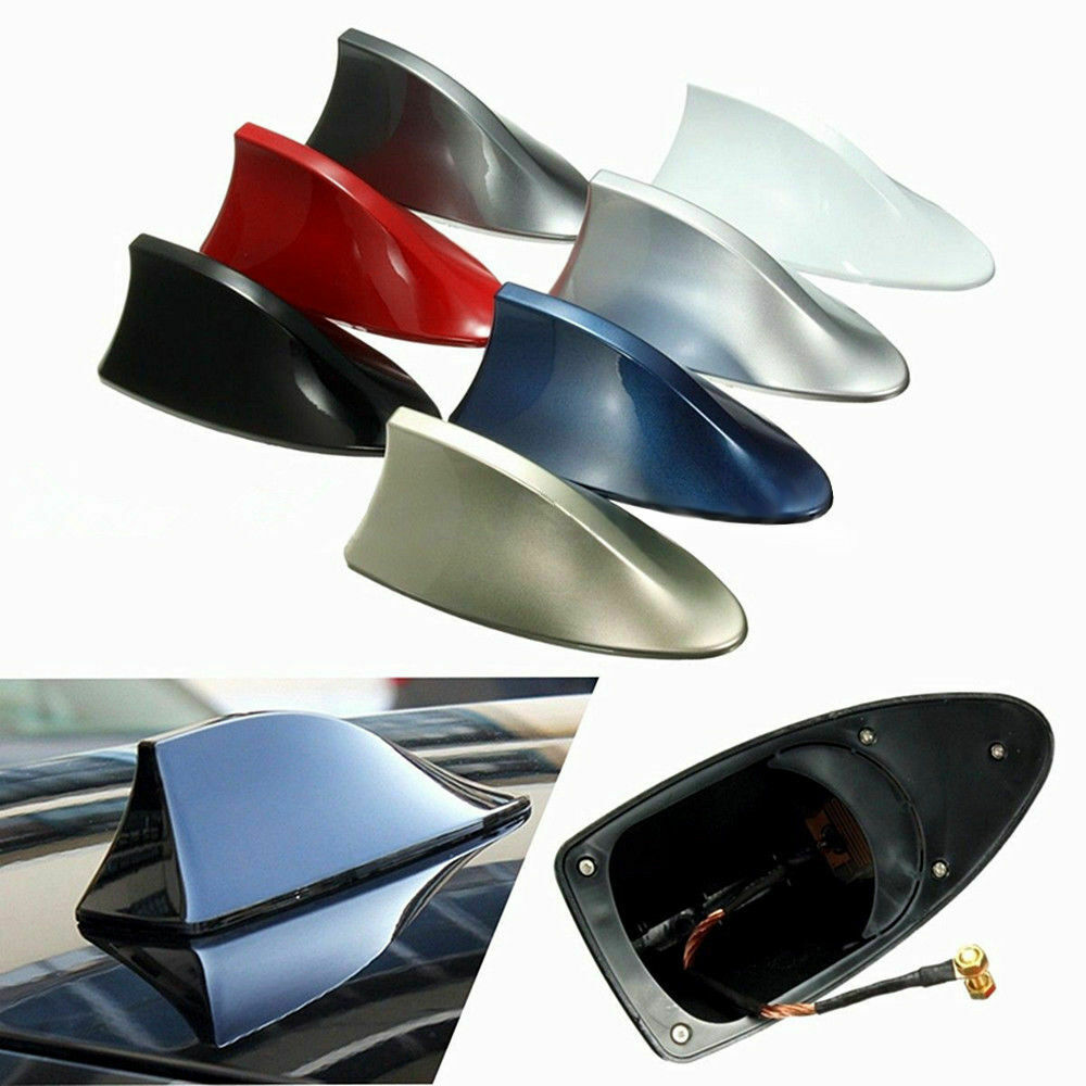 New Car Roof Radio AM/FM Signal Shark Fin Aerial Antenna Replacement Universal