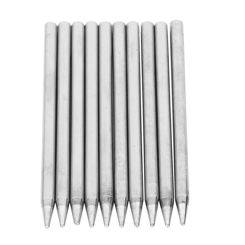 10X Lead-Free Replacement Pencil Solde Tip Solder Iron Tips 30W O3E5E5