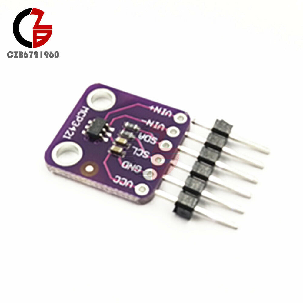 MCP3421 SOT-23-6 ADC A/D Converter Evaluation Board For PICkit Serial Analyzer