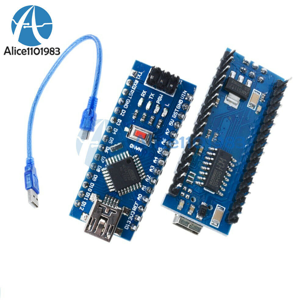 5V USB CH340G Nano V3.0 ATmega328P-AU 16M Micro-Controller Board For Arduino