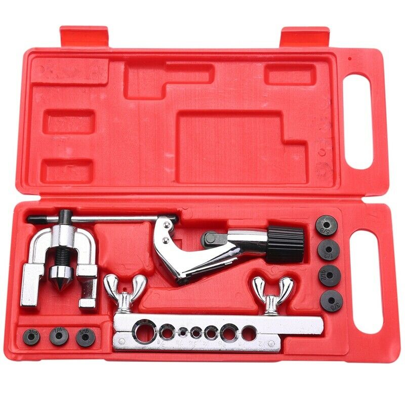 Brake Pipe Fla Tool Kit Line Plumbing With Aluminum 3-In-1 180 Degree Tubing BA7
