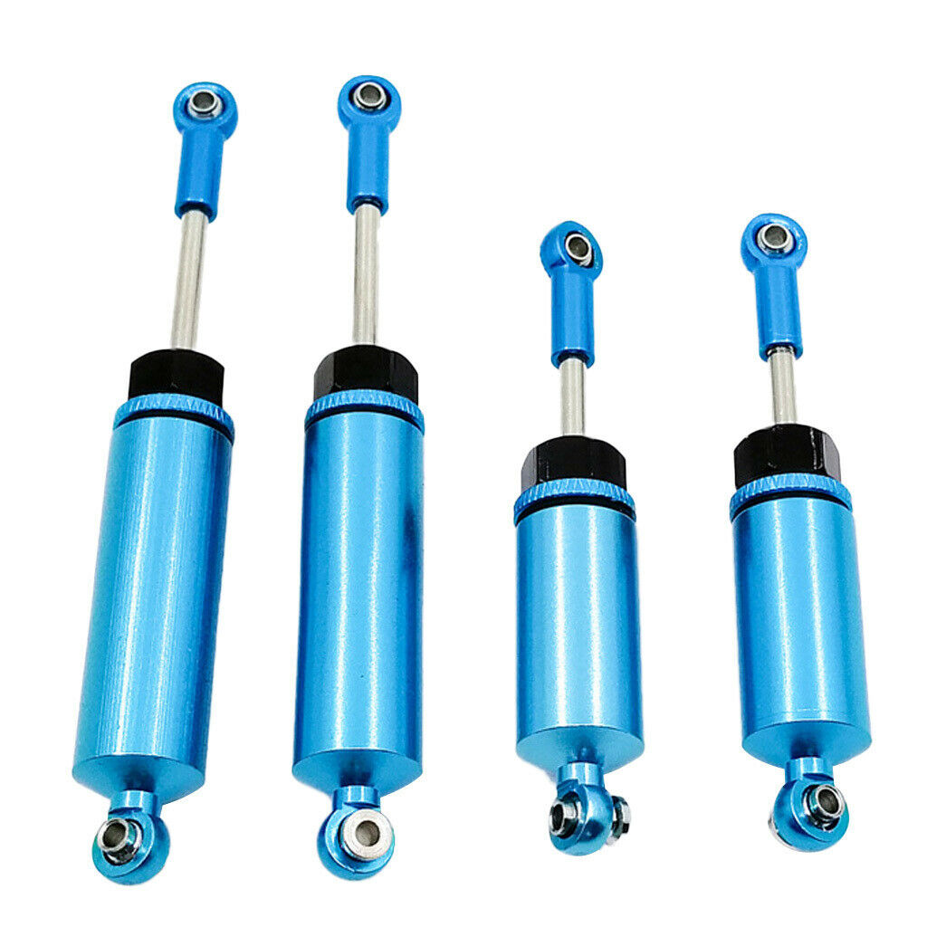 Pack of 4, Alloy Shocks Absorber Spring Damper for 1/12 Scale Wltoys FEIYUE Cars