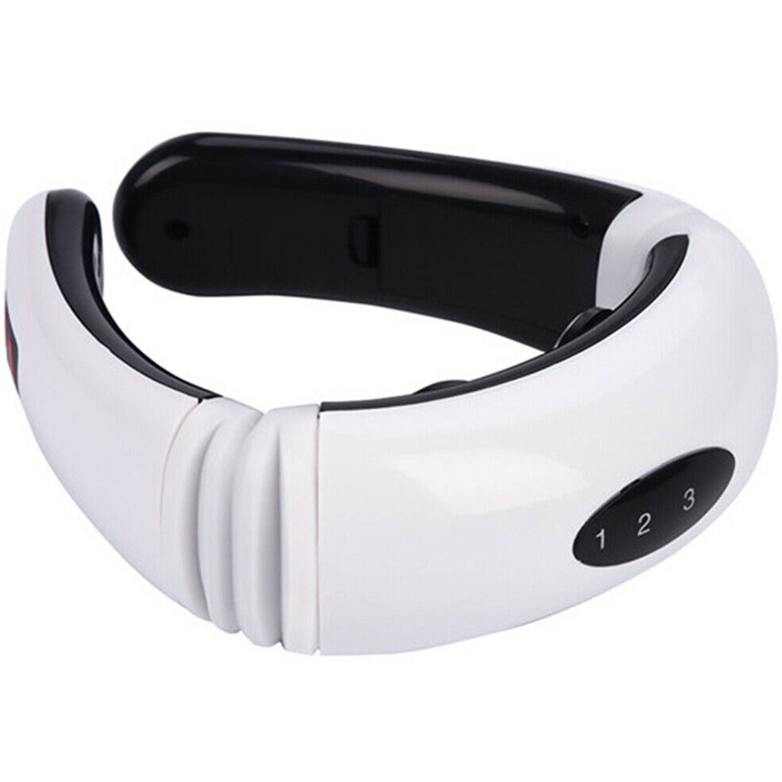 Electric Pulse Back and Neck Massager Far Infrared Heating Pain Relief Relax