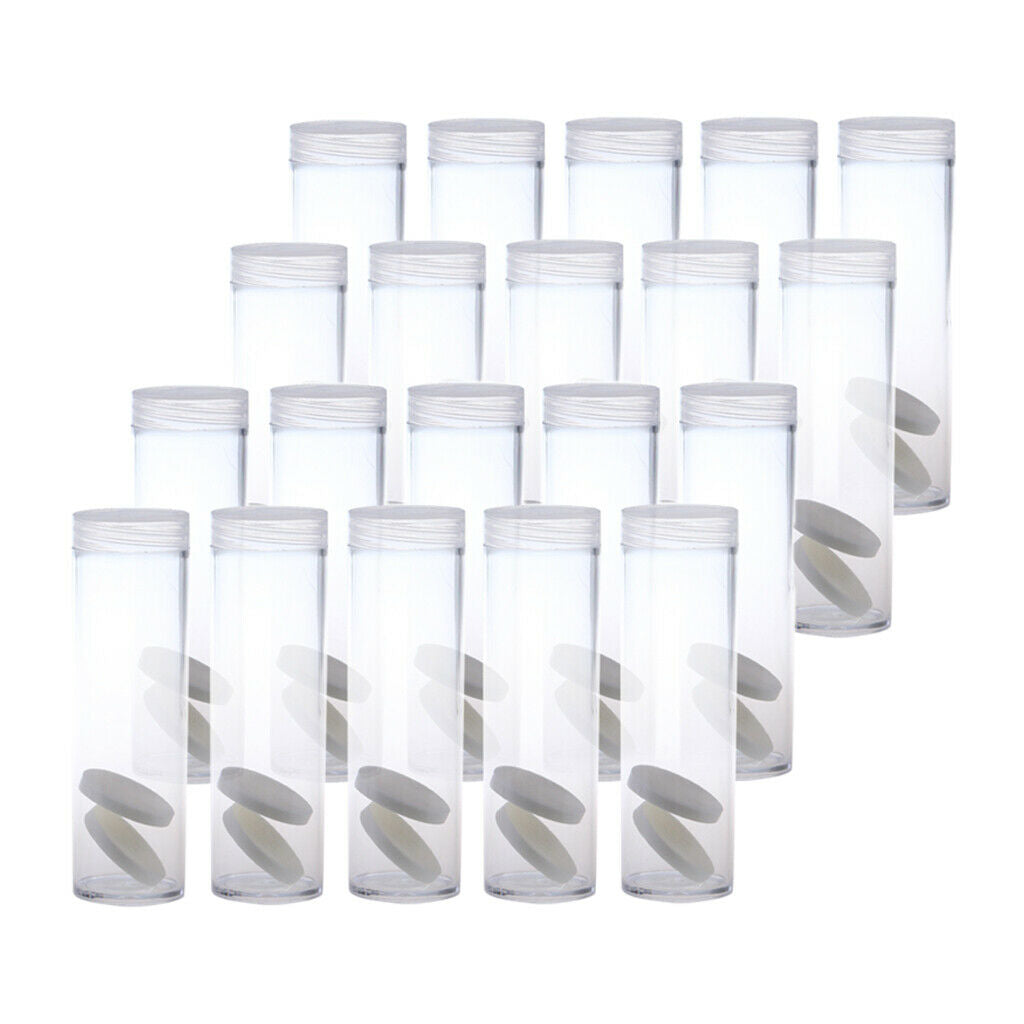 10 Coins  Storage Coin Tube for