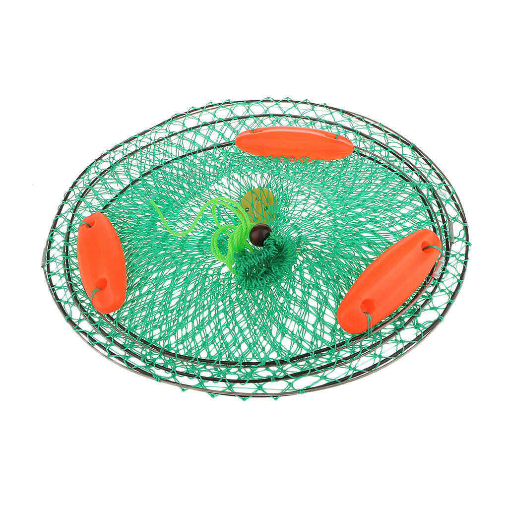 Foldable Fishing Keep Net Fishing Crab Fish Lobster Crawdad Net 45#