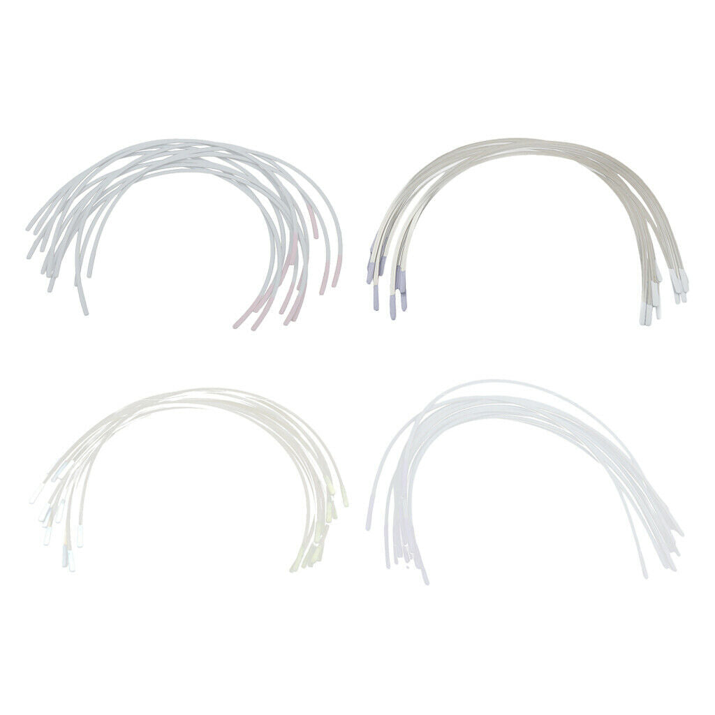 48Pcs Stainless Bra Underwire Girls Metal Bra Wires Replacements Brassiere