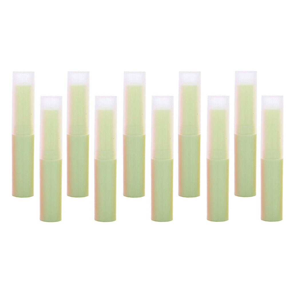 30Pcs Empty Lipstick Tubes Lip Balm Containers DIY Makeup Tools
