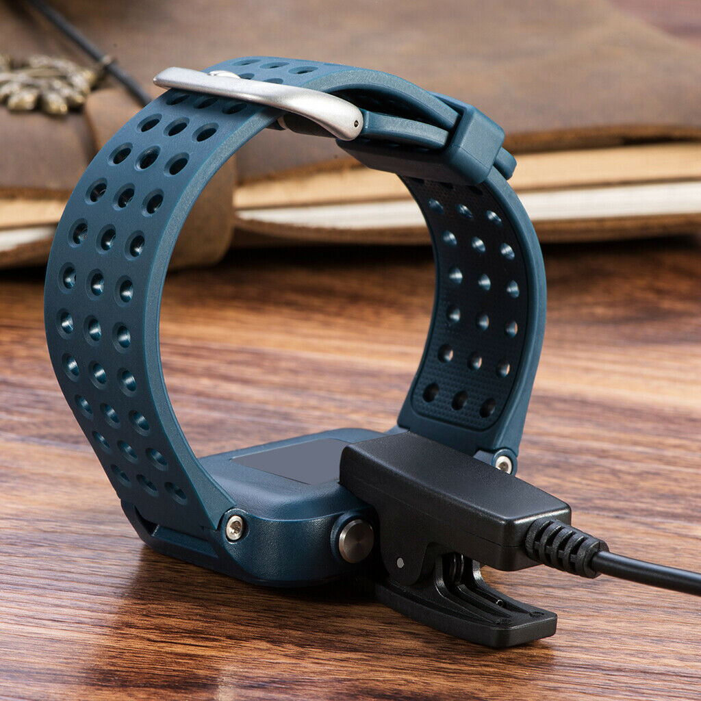 USB Charging Cable Cord Charger Dock Stand for Garmin Forerunner35 30 645