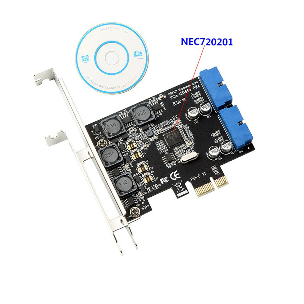 prettyia       to   2port   19   pin   USB3 . 0   Internal   Header   Card