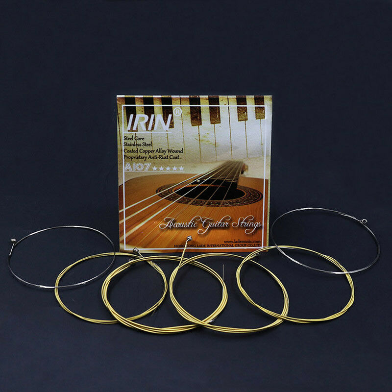Guitar Strings Replacement Full Set 6pcs(.011-.052) Steel Core Copper AllDEA FG