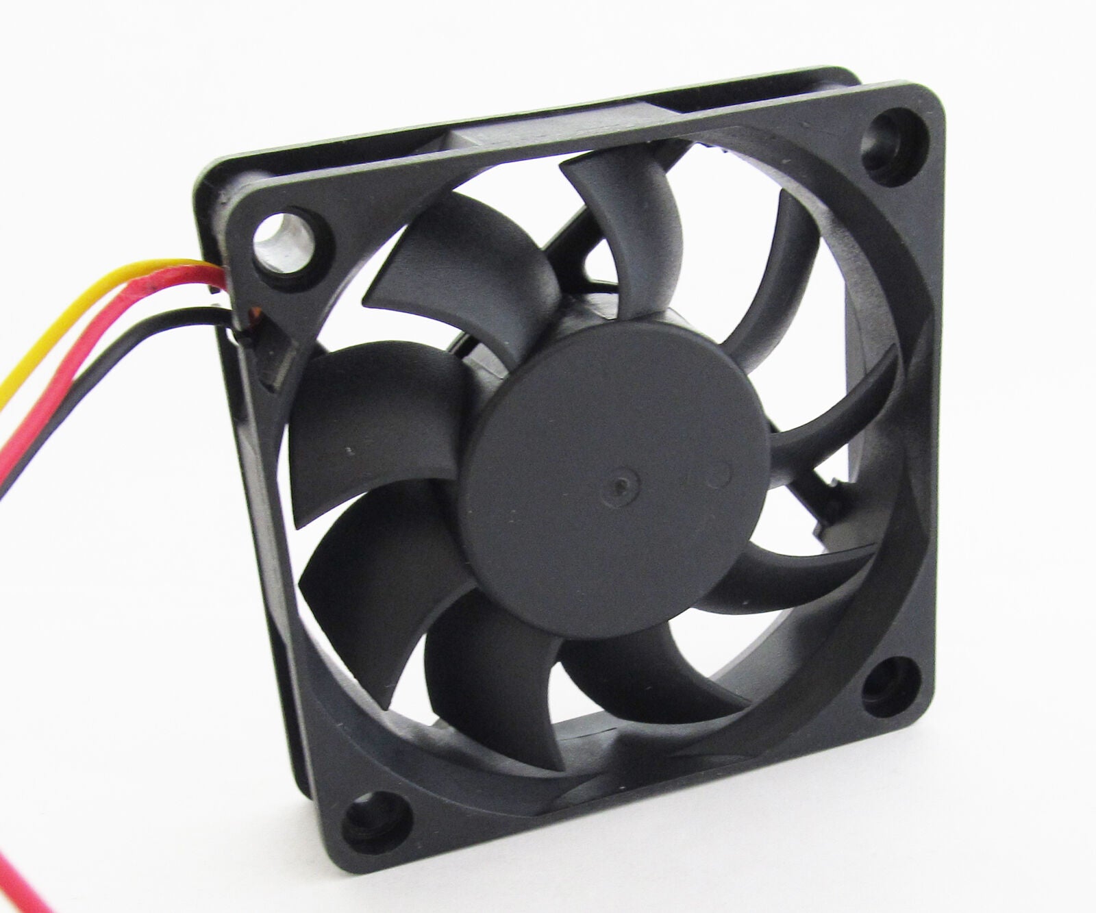 2pcs Brushless DC Cooling Fan 12V 60x60x15 60mm 6015S 3Wire NEW