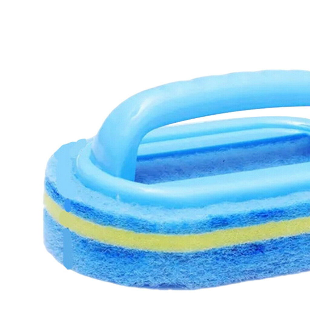 Sponge Brush Sponge Cleaning Brush with Handle Bathtub Home Cleaning Tool