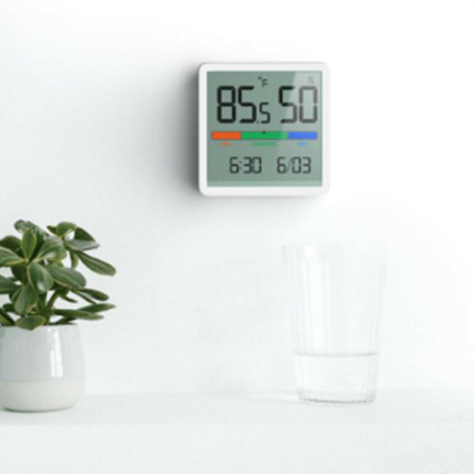 Accurate Digital LCD Thermometer Hygrometer Temperature Humidity Monitor