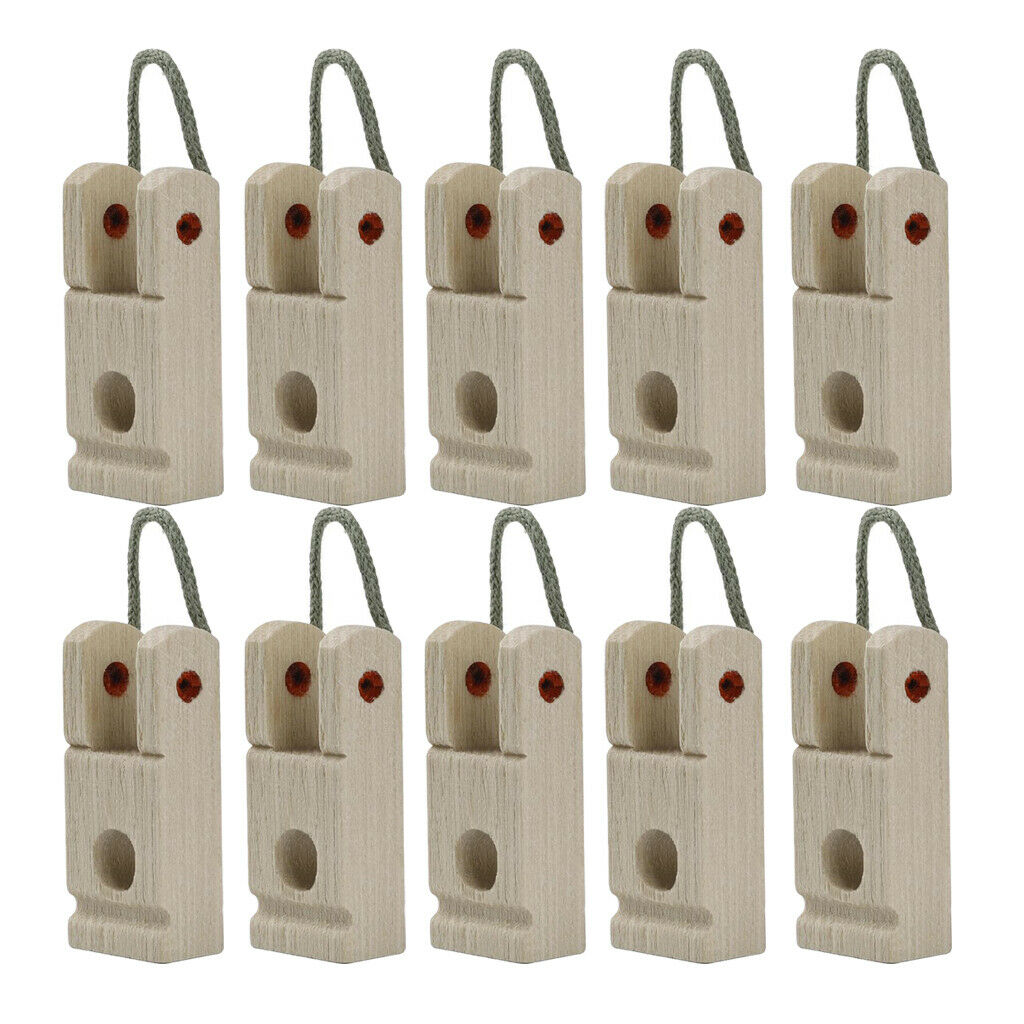 10 Pieces Wooden Piano Hammer Piston Flanges for Upright / Vertical