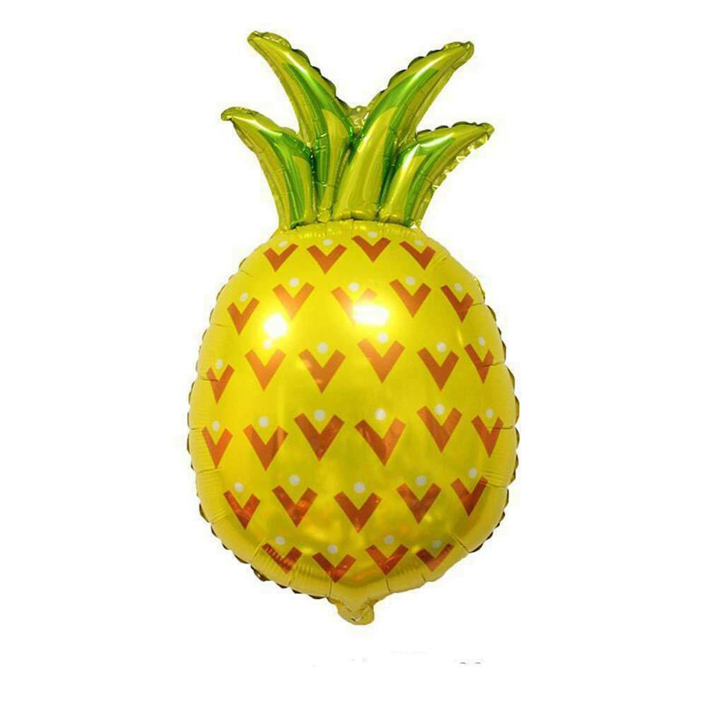 6pcs Large Pineapple Aluminum Foil Balloon Kids Birthday Party Decoration