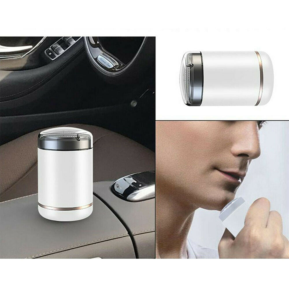 Mens Mini Portable Electric Shaver USB Rechargeable Cordless Compact Razor