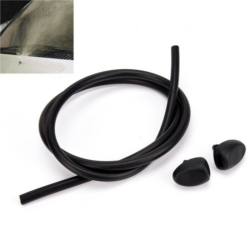 Front Windscreen Water Wiper Nozzles Mist Washer Spray Jets For Peugeot 3.l8