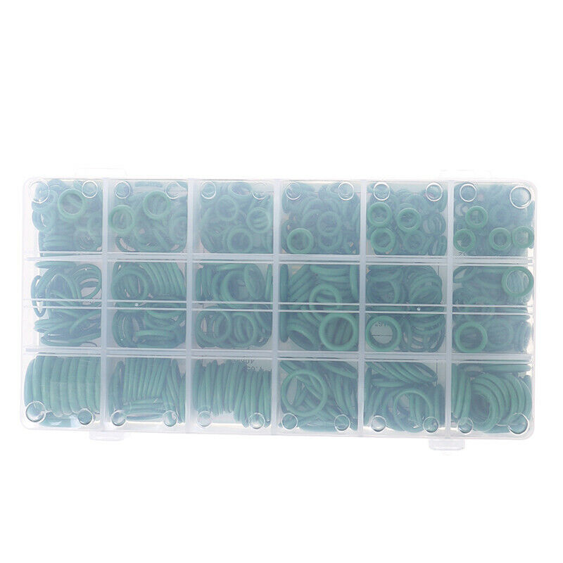 530Pcs Seal O-ring R134a Repair Car Air Conditioning Rubber Sealant Box SetB SJ