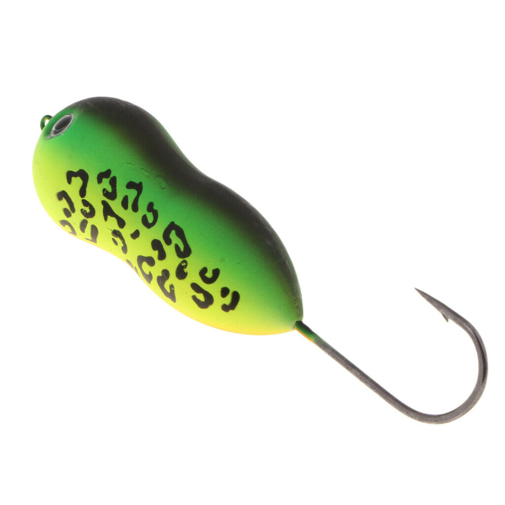 Floating Fishing Lure Hard Bait Crankbaits Gourd Shaped with Single Hook B