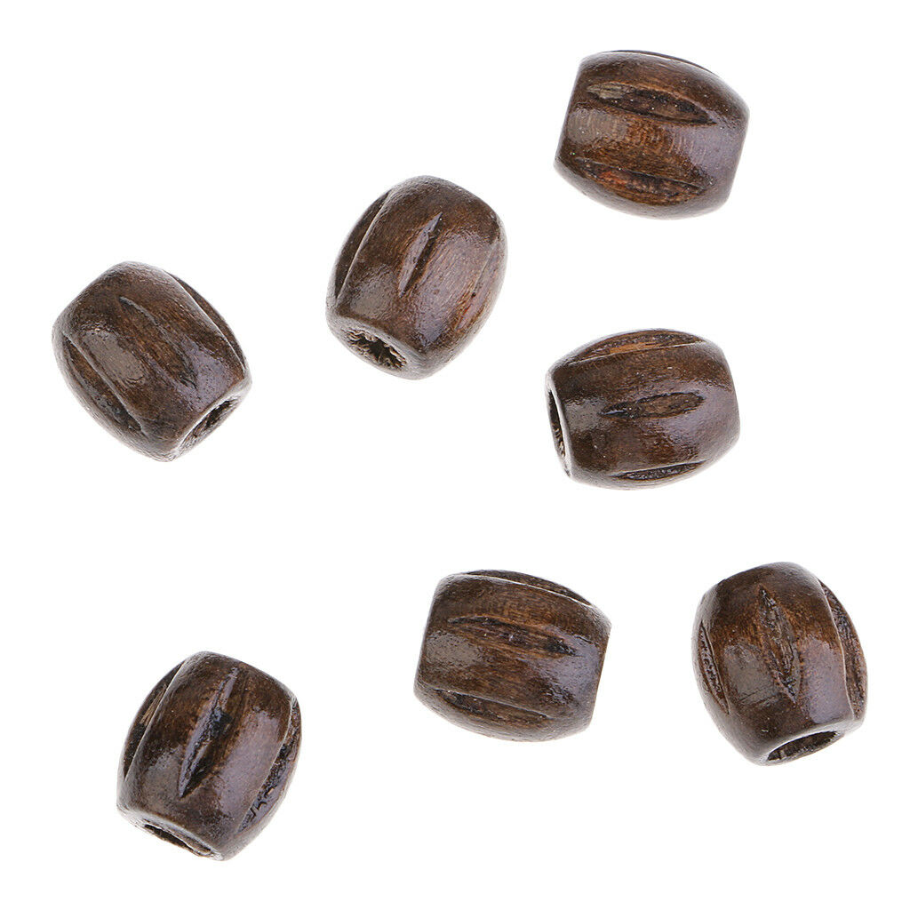 100pc Wooden beads watermelon loose Spacer beads Jewelry Charms Making Craft