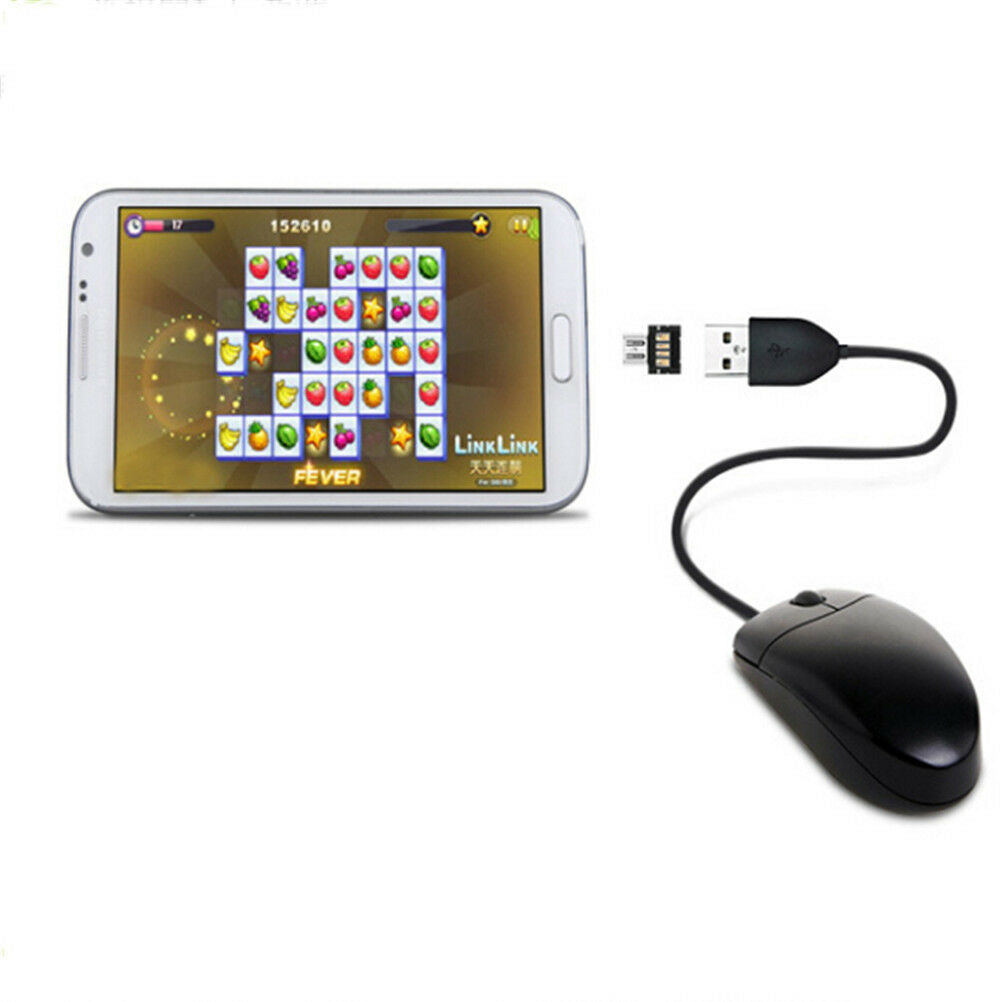 3Pcs Micro USB Male to USB Female OTG Flash Drive Adapters Converter For P.l8