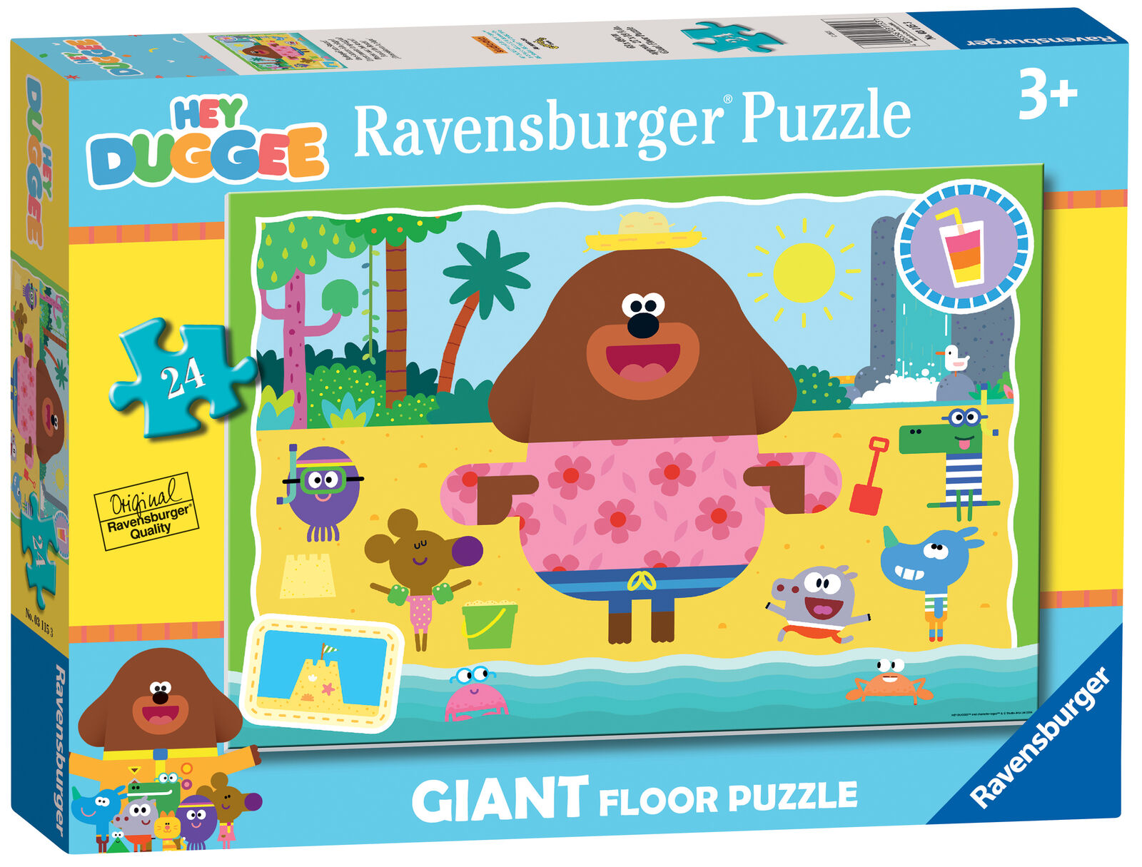 03115 Ravensburger Hey Duggee Giant Floor Jigsaw Puzzle 24 Pieces Age 3 Years+