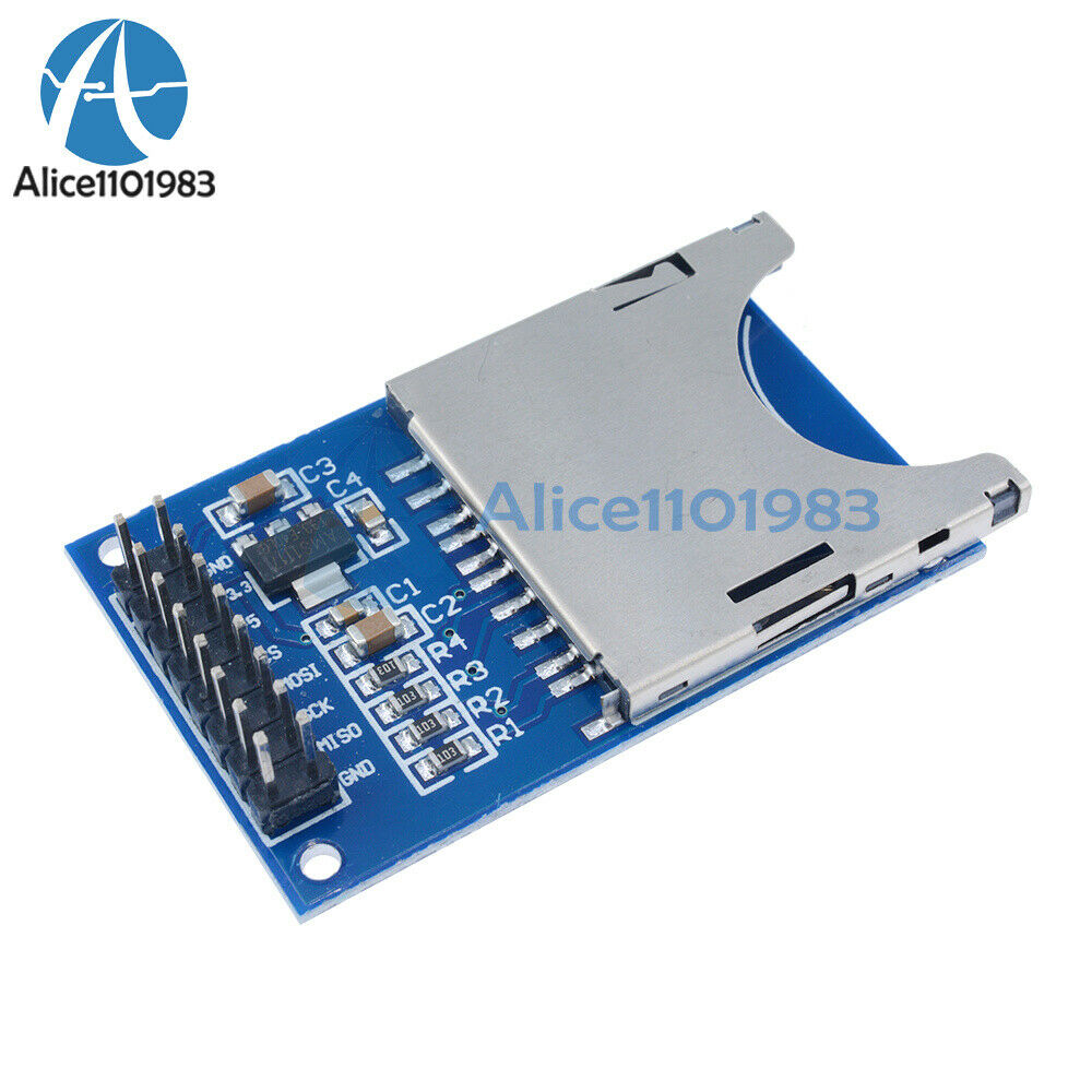 10PCS SD Card Module Slot Socket Reader For Arduino DIY ARM MCU Read And Write