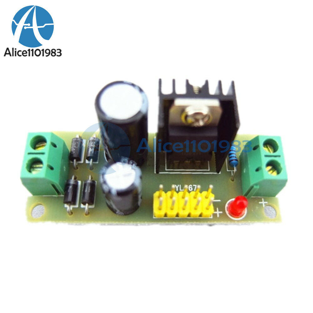2PCS L7805 LM7805 Step-Down Converter 7.5V-35V to 5V Regulator Module
