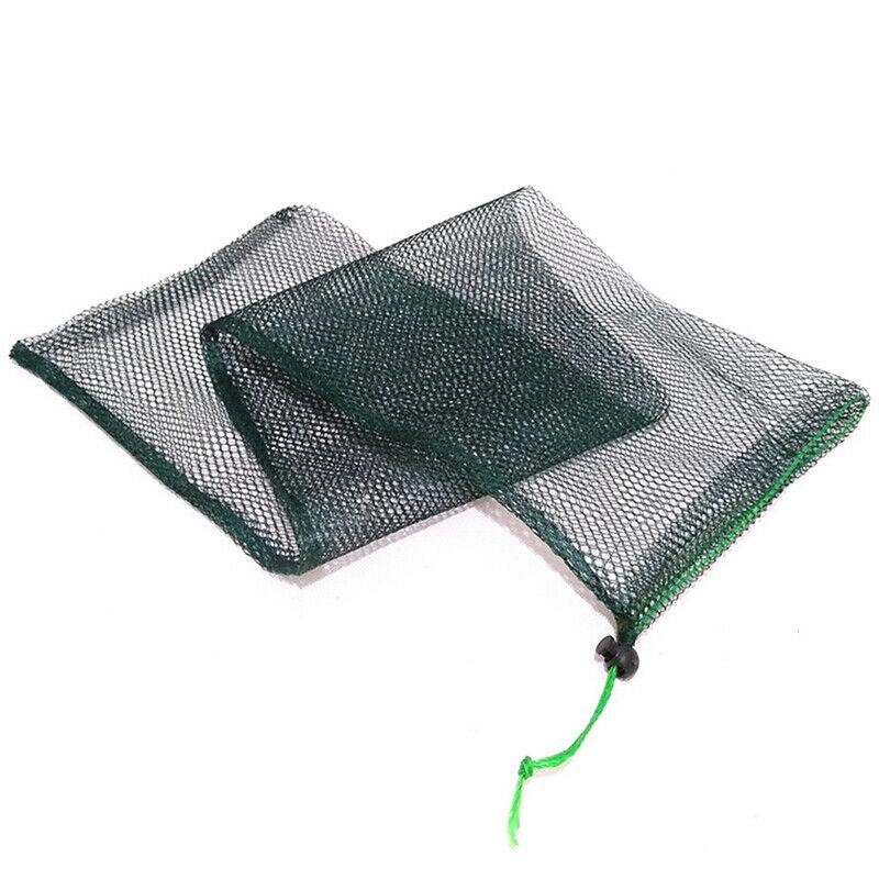 2PCS 70X20CM nylon Carp Bag Fish Keeper Net Fish basket Fishing Tackle CageAT Lt