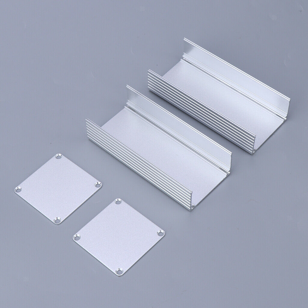 DIY Extruded Electronic Project Box Aluminum Enclosure Case 1.81 x 1.81 x 3.94