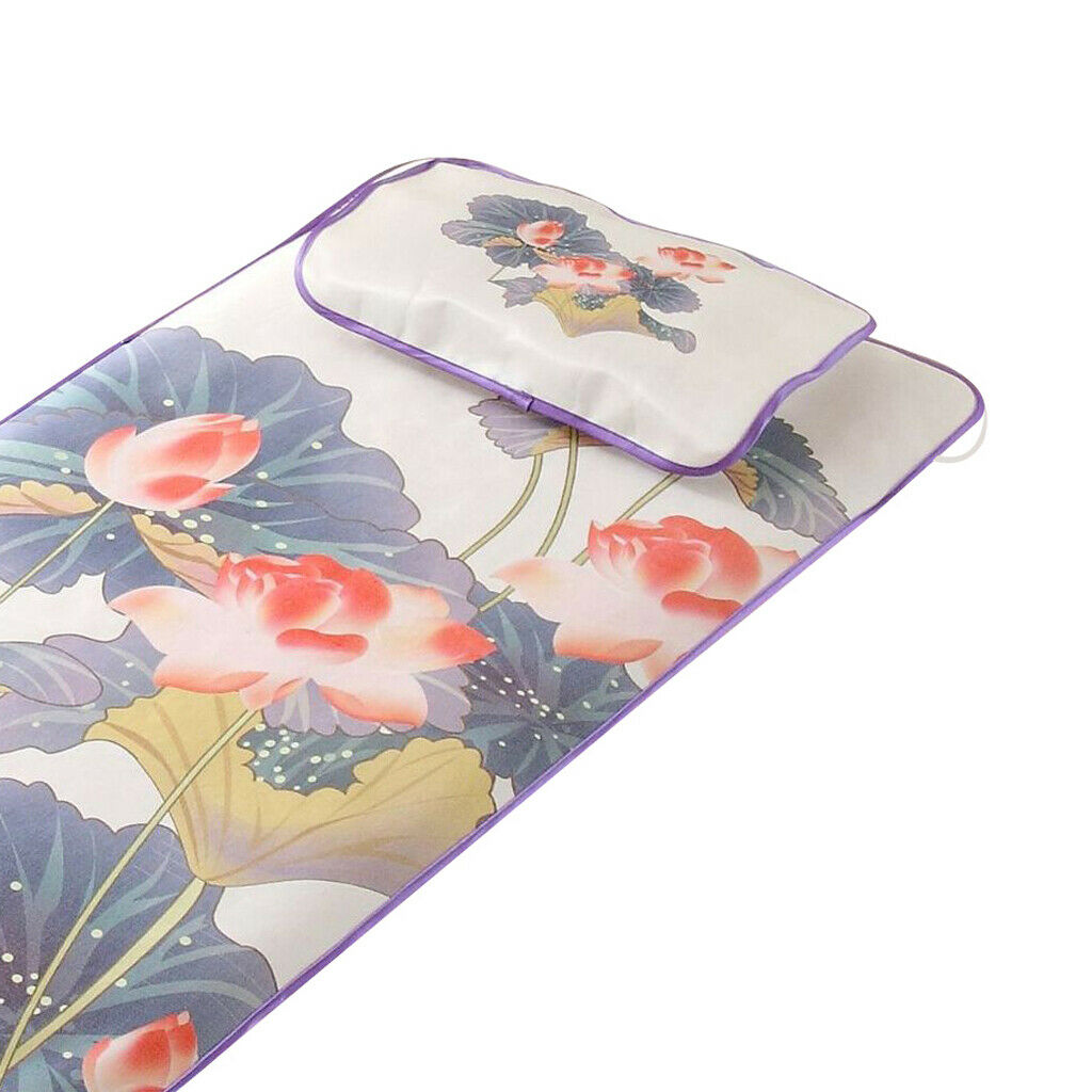 Beauty Bed Pad Salon SPA Massage Ice Silk Mat Cooling Mattress Violetlotus