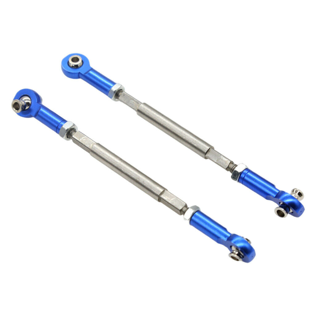 2x 1:7 Metal Steering Rod Tie Links for Unlimited Desert Racer UDR RC Buggy