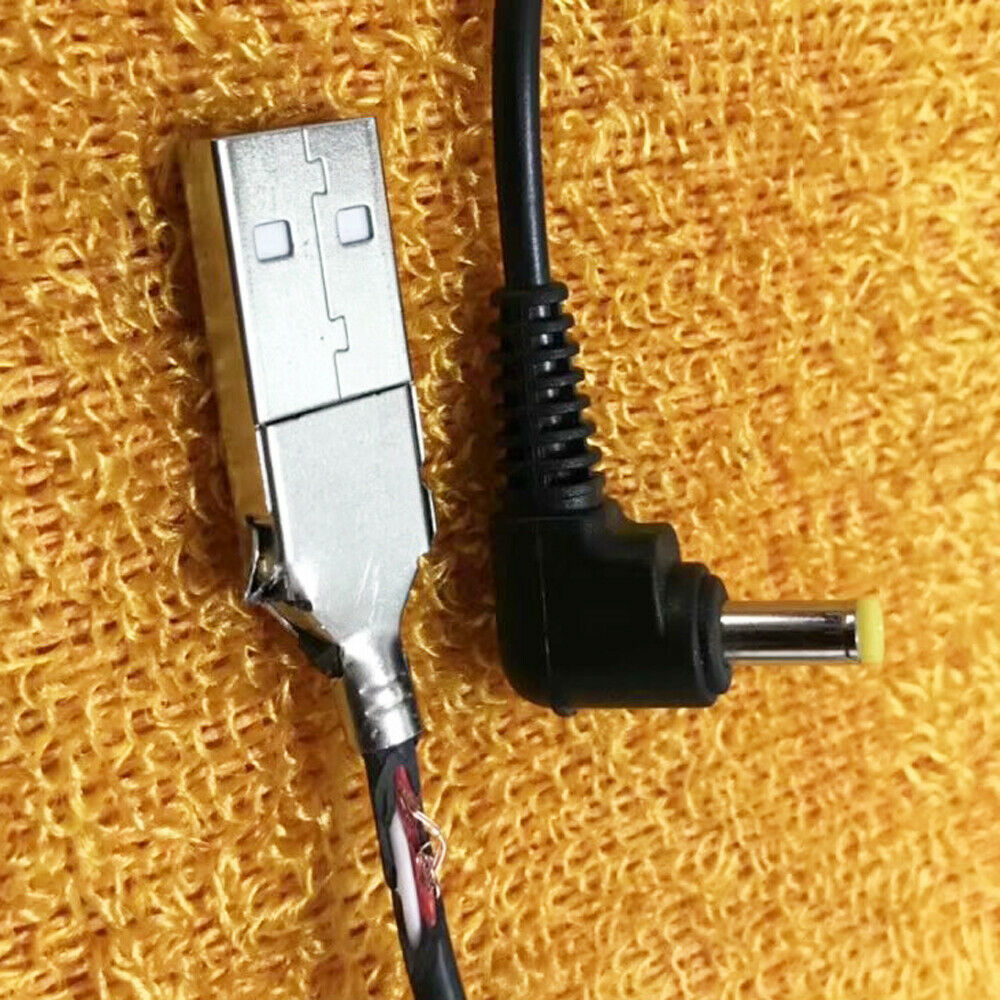 5pcs 1M/3.3FT USB 2.0 A Male to Right Angle 4.0 x 1.7mm Male Power Charge Cable